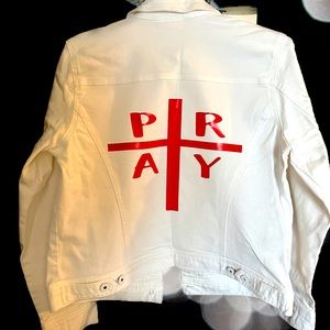 Denim Jacket with a message!